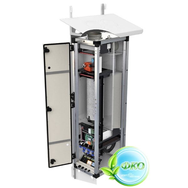 Приточная установка VentMachine ПВУ-500 EC с автоматикой GTC